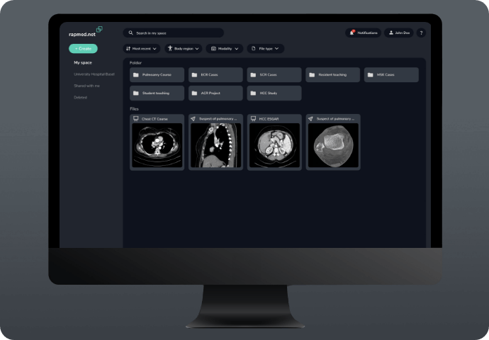 Google drive for DICOM images